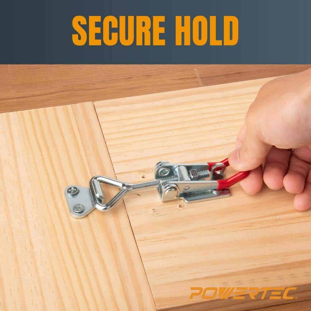 ‎POWERTEC 400 lbs. Pull-Action Latch Toggle Clamp (4-Pack) (3)