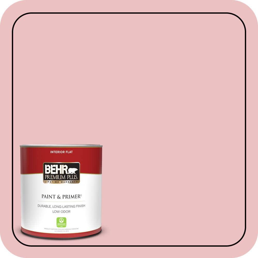 BEHR PREMIUM PLUS #130C-2 Cafe Pink Enamel Low Odor & Primer