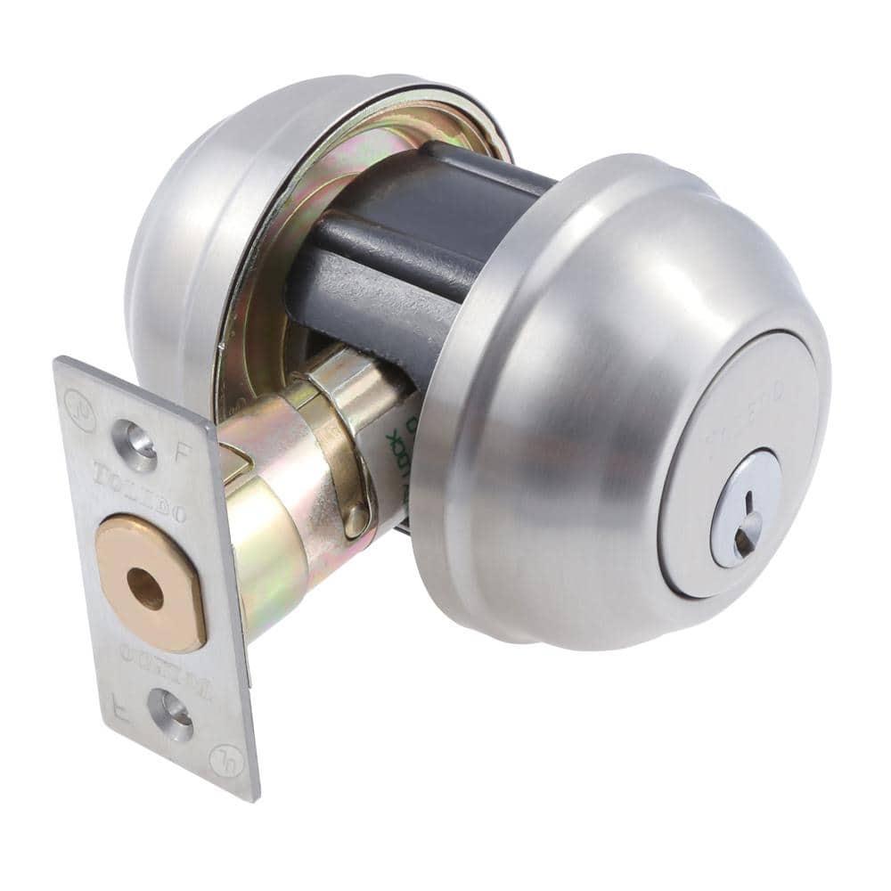 TOLEDO Platinum Series Malaga Double Cylinder Satin Grade 2 Deadbolt