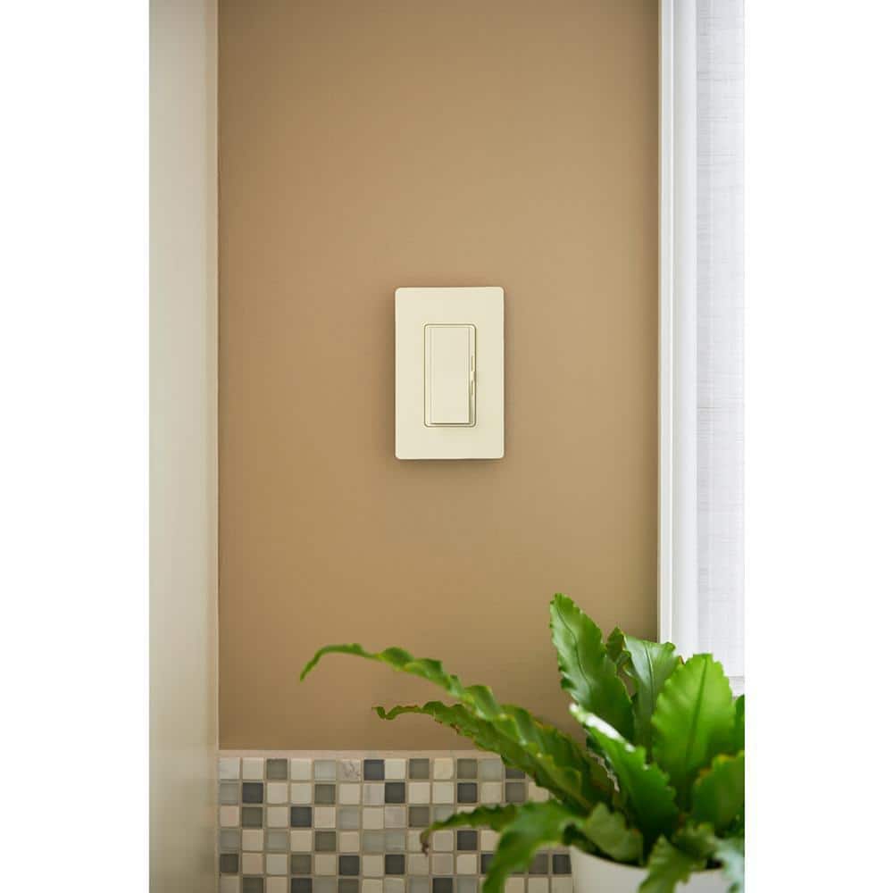 Lutron Diva Dimmer Switch for Magnetic Low Voltage, 600-Watt/Single-Pole, Pebble (DVSCLV-600P-PB) (3)