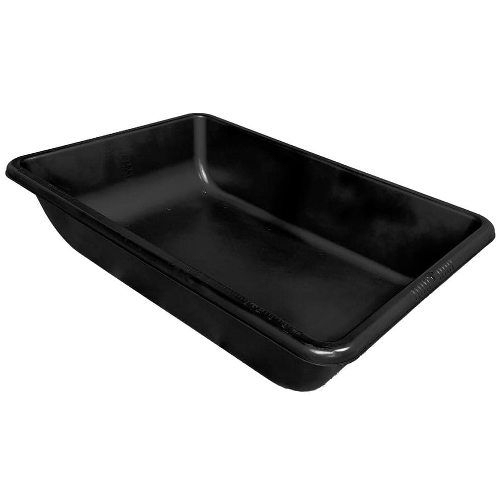 Unbranded Black Large Concrete Mixing Tub