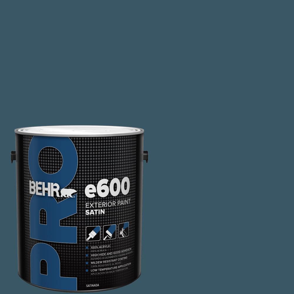 BEHR PRO 1 gal. #S460-7 Deep Breath Satin Exterior Paint