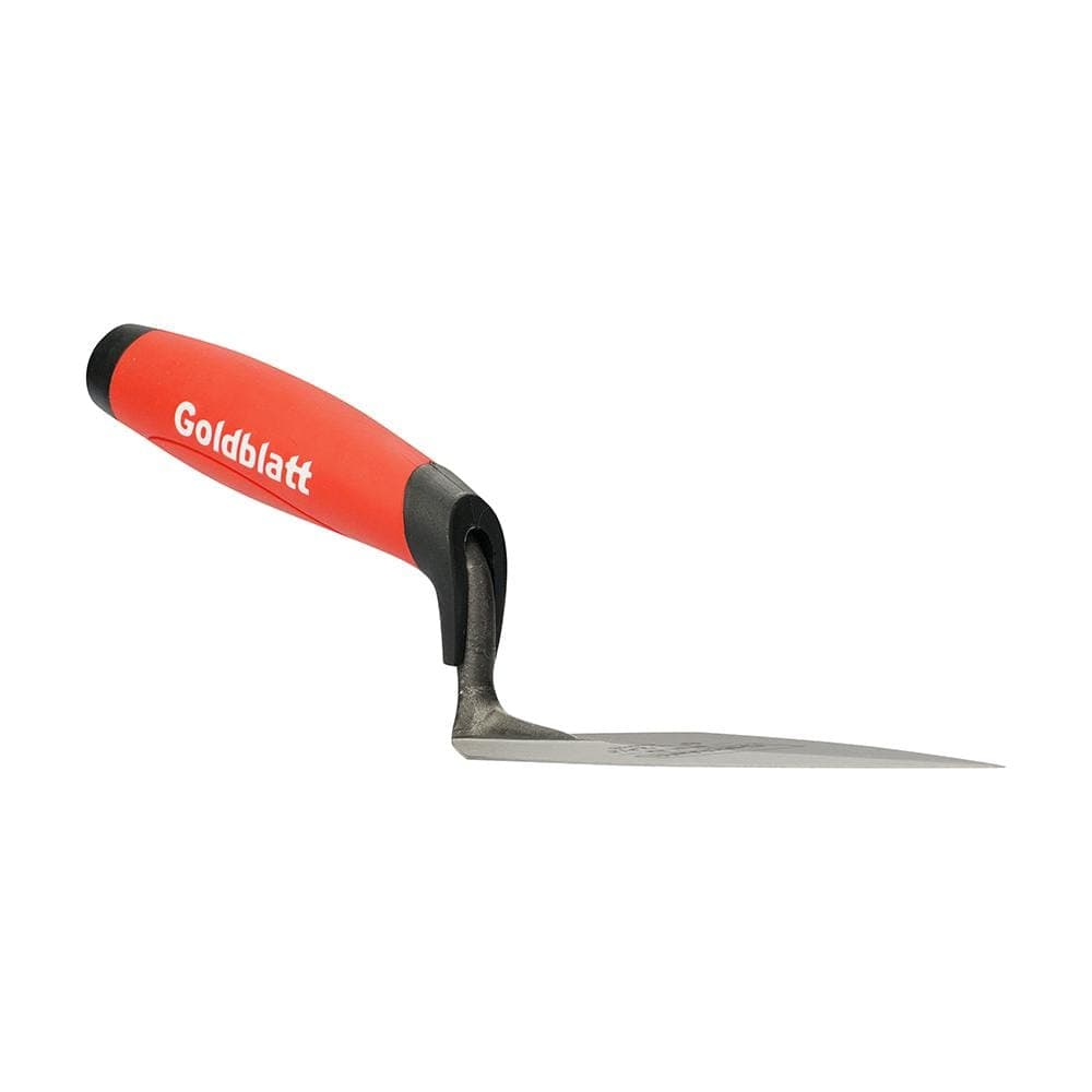 Goldblatt RED SINCE 1885 6 in. x 2-3/4 in. Pro Point Trowel (1-Piece) (3)