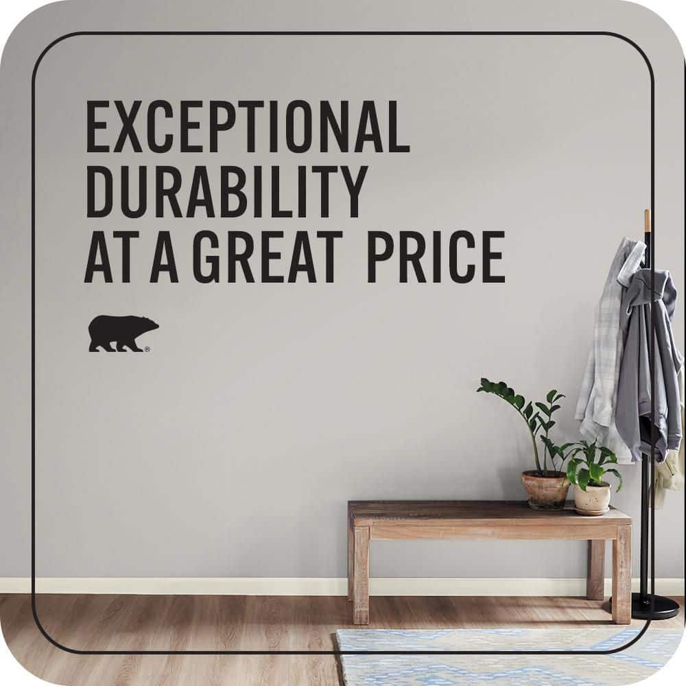 BEHR PREMIUM PLUS Home Decorators #HDC-WR15-3 Noble Gray Enamel EcoMix Plant-Based & Primer (4)