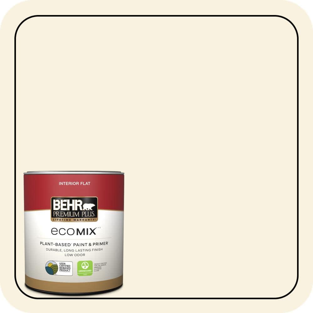 BEHR PREMIUM PLUS #M320-1 Painters Canvas Enamel EcoMix Plant-Based & Primer (1)