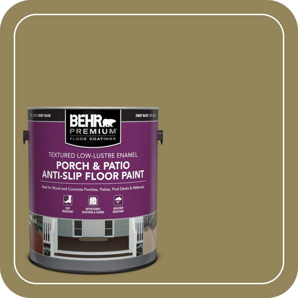 BEHR PREMIUM #S330-6 Textured Low-Lustre Enamel Interior/Exterior Porch and Patio Anti-Slip Floor Paint (1)