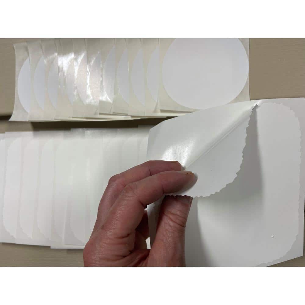 Stepsaver Products Eight 6 in. x 6 in. Vinyl Siding and Fence Repair Patch Kit (2)
