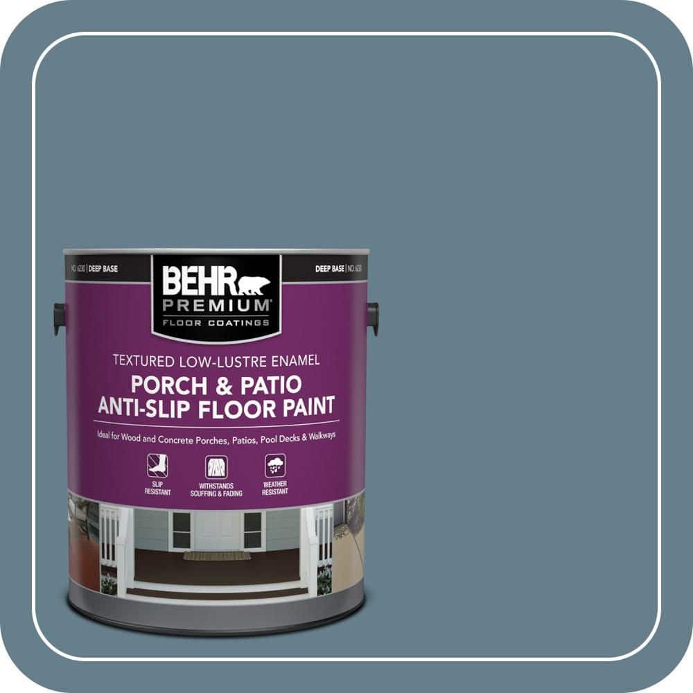 BEHR PREMIUM #ECC-31-1 Textured Low-Lustre Enamel Interior/Exterior Porch and Patio Anti-Slip Floor Paint (1)