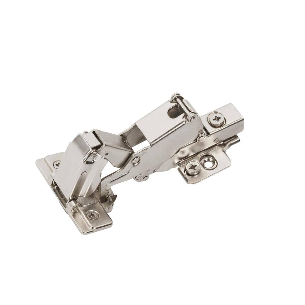 Amerock 2-Pack Nickel Full Overlay Frameless 165° Bi Fold Door Self Close Concealed Cabinet Hinges (1)