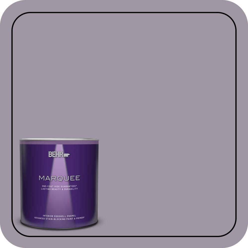 BEHR MARQUEE 1 qt. #N100-4 Fortune One-Coat Hide Eggshell Enamel Interior Paint & Primer