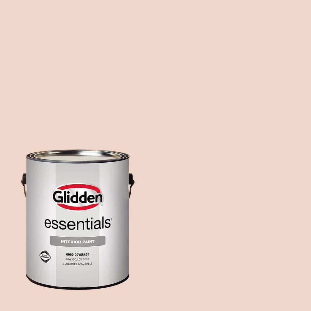 Glidden Essentials 1 Gal. PPG1070-2 Blush Beige Eggshell Interior Paint