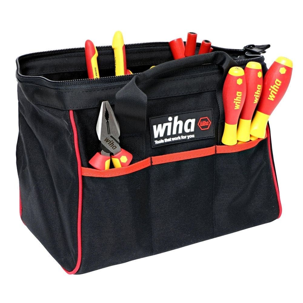 Wiha Master Electrician's 1000-Volt Insulated Tool Set in Canvas Tool Bag (13-Piece) (2)