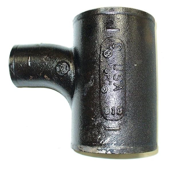 AB and I Foundry 4 in. x 2 in. Cast Iron San Tee (2)