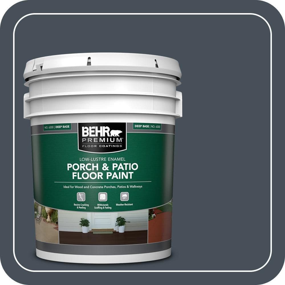 BEHR PREMIUM #PPF-48 Low-Lustre Enamel Interior/Exterior Porch and Patio Floor Paint (1)