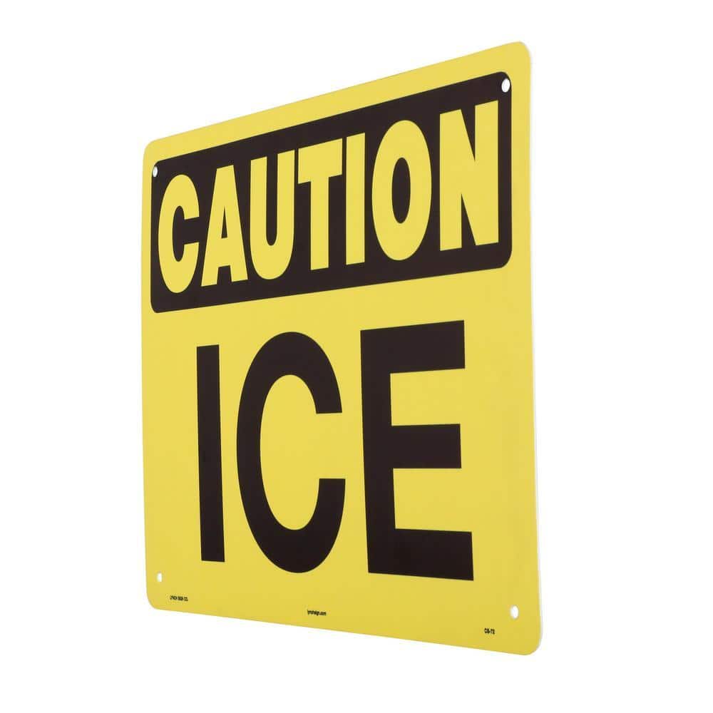 Lynch Sign 14 in. x 10 in. Ice Sign Printed on More Durable, Thicker, Longer Lasting Styrene Plastic (3)