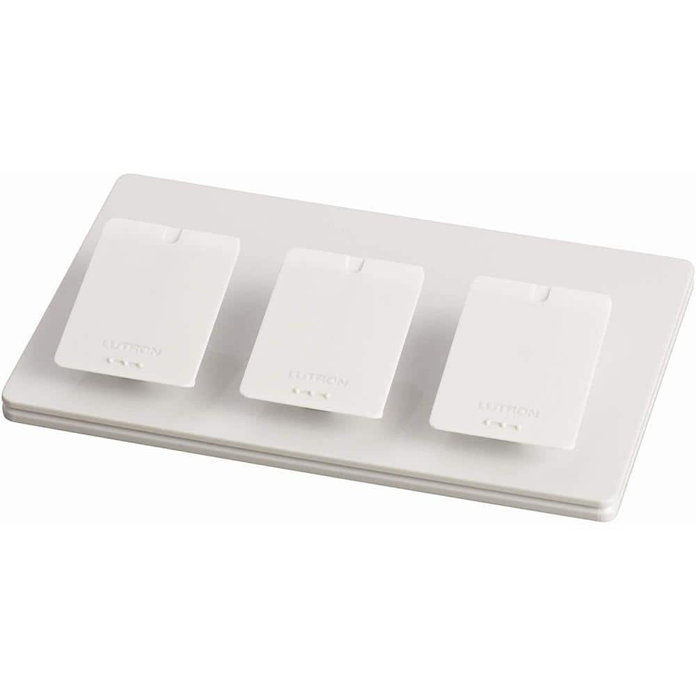 Lutron Caseta Triple Pedestal for Pico Remotes, (L-PED3-WH) (3)
