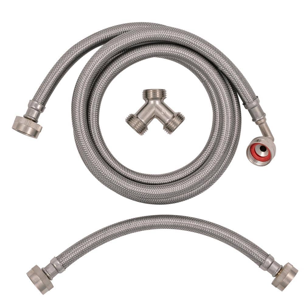 Everbilt 6 ft. Steam Dryer Installation Kit with 90-Degree Elbow