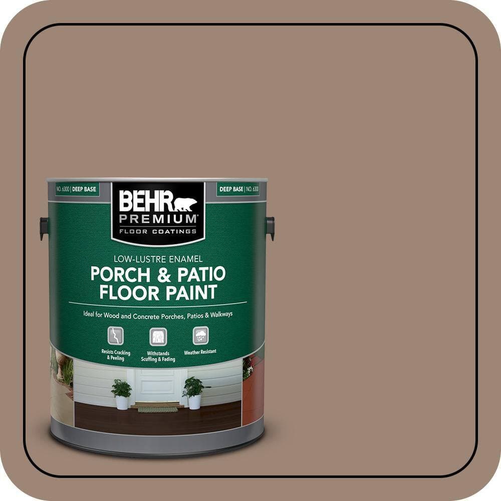 BEHR PREMIUM #PPU5-16 Low-Lustre Enamel Interior/Exterior Porch and Patio Floor Paint (1)