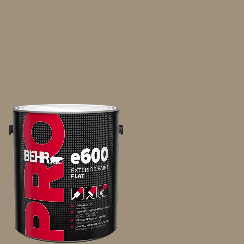 BEHR PRO 1 gal. #750D-5 Desert Shadows Flat Exterior Paint