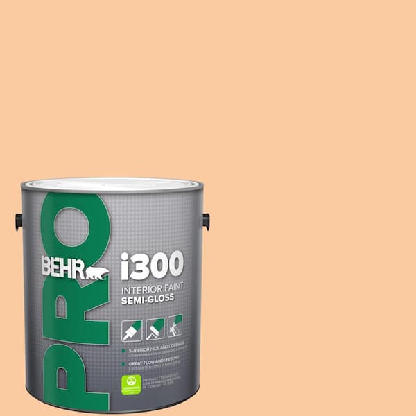 BEHR PRO 1 gal. #290C-3 Chai Latte Semi-Gloss Interior Paint (2)
