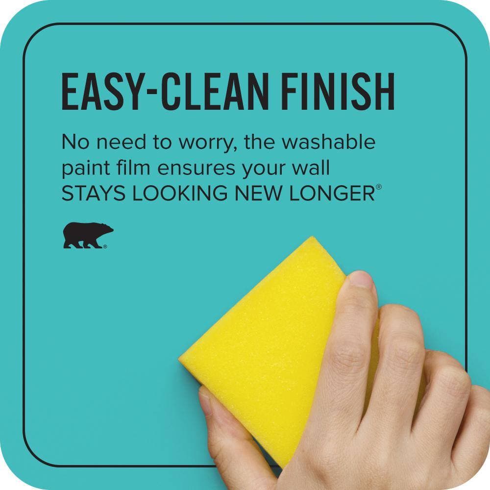 BEHR ULTRA 1 qt. #P460-4 Lagoon Rock Extra Durable Flat Interior Paint & Primer (4)
