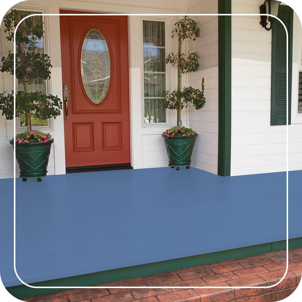 BEHR PREMIUM Home Decorators Collection #HDC-MD-02 Low-Lustre Enamel Int/Ext Porch and Patio Floor Paint (2)