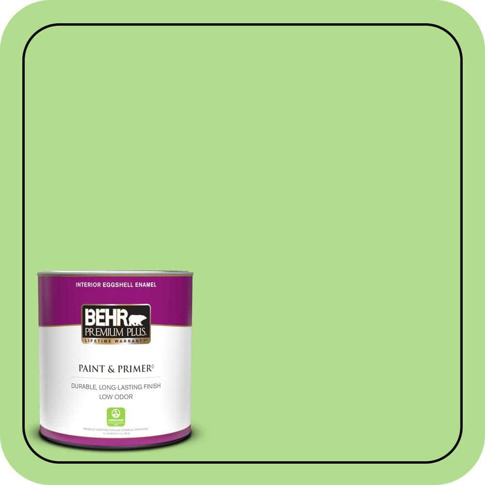 BEHR PREMIUM PLUS #MQ4-46 Early Spring Enamel & Primer Color Sample