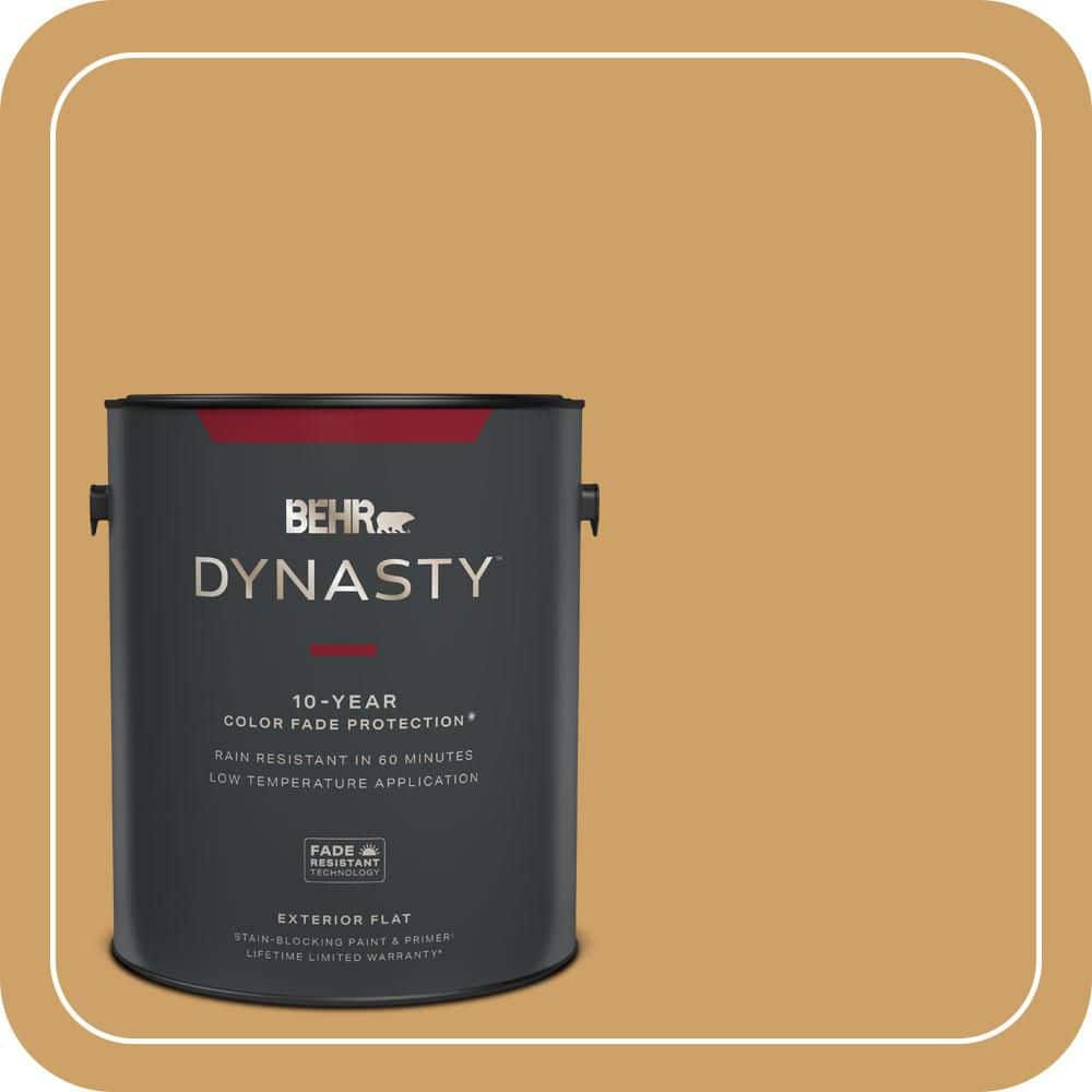 BEHR DYNASTY 1 gal. #MQ2-16 Summer in the City Flat Exterior Stain-Blocking Paint & Primer
