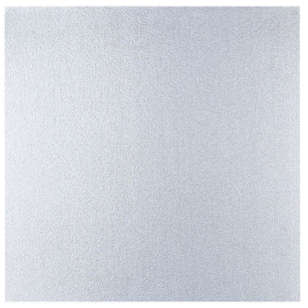 uDecor Verlans 2 ft. x 2 ft. Lay-in or Glue-up Ceiling Tile in White (40 sq. ft. / case) (1)