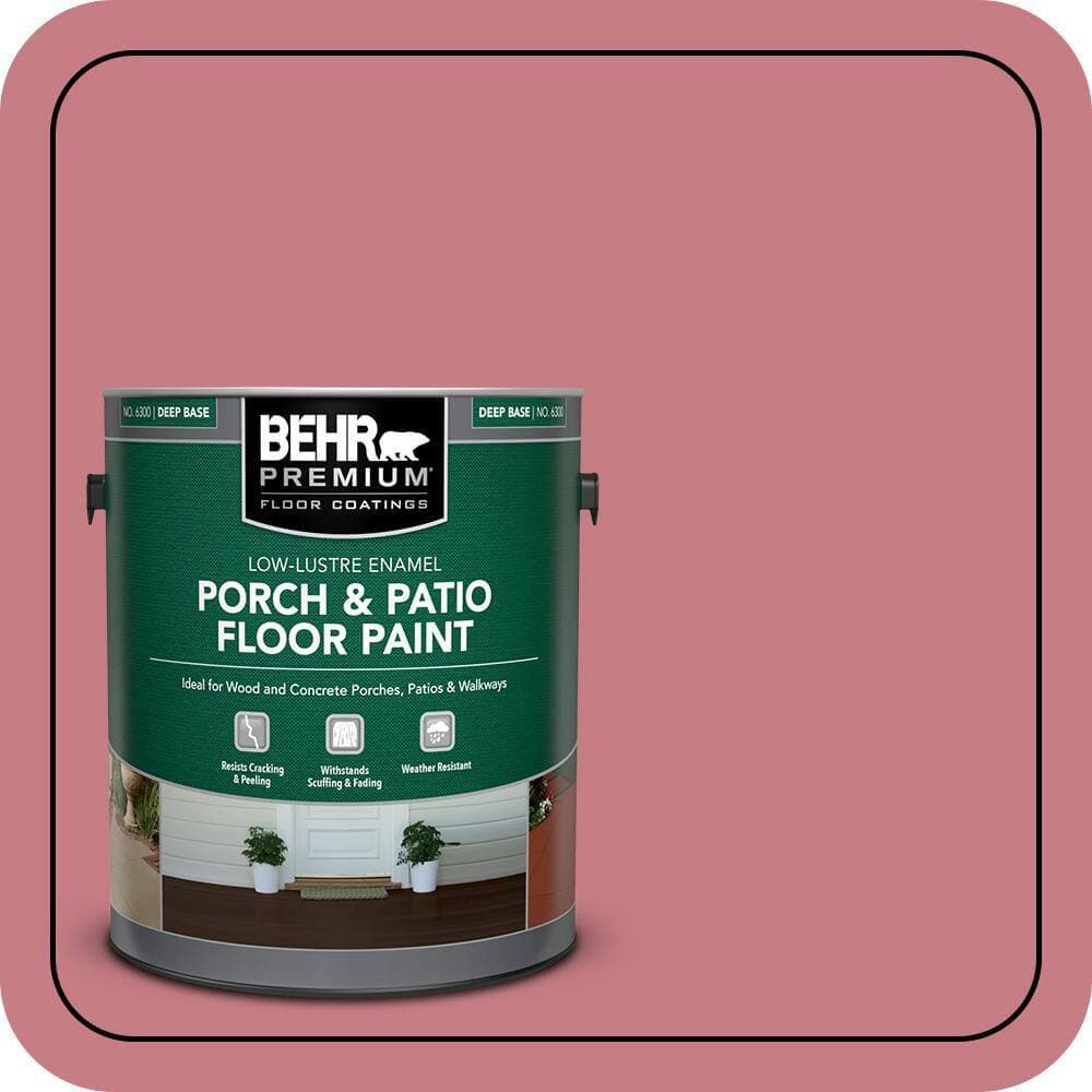 BEHR PREMIUM #M150-5 Low-Lustre Enamel Interior/Exterior Porch and Patio Floor Paint (1)