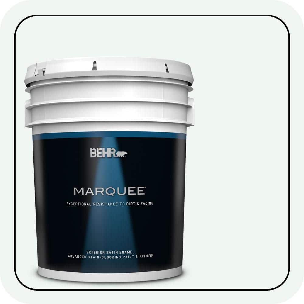 BEHR MARQUEE 5 gal. #T13-14 Heavy Sugar Satin Enamel Exterior Paint & Primer