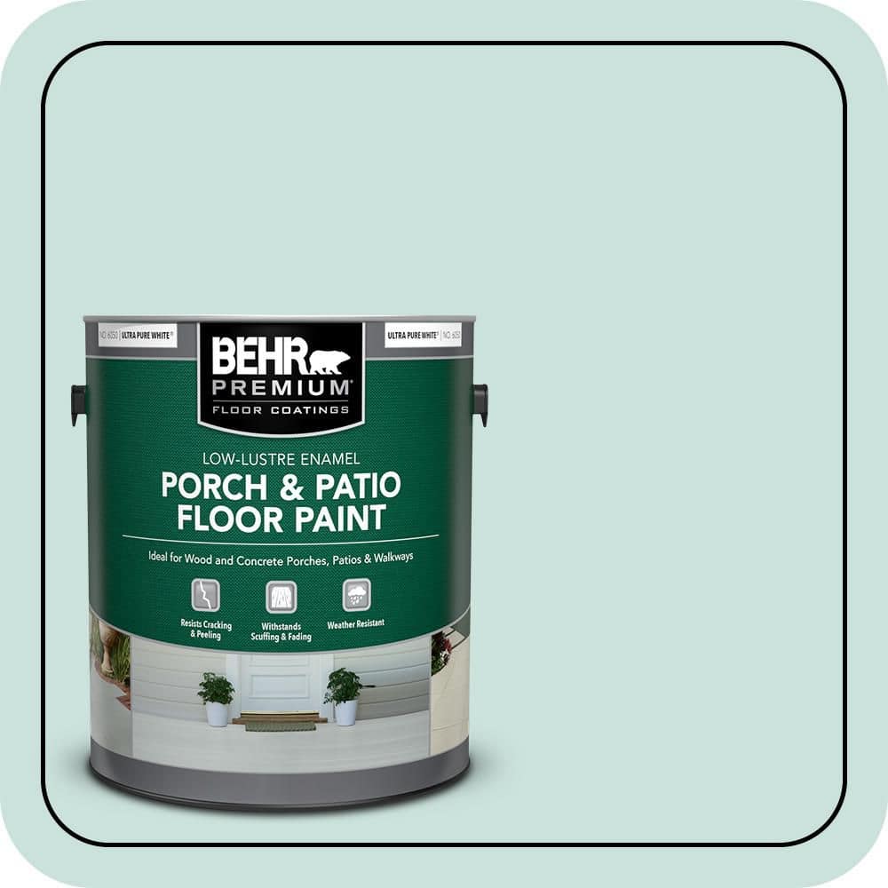 BEHR PREMIUM #M440-1 Textured Low-Lustre Enamel Interior/Exterior Porch and Patio Anti-Slip Floor Paint (1)