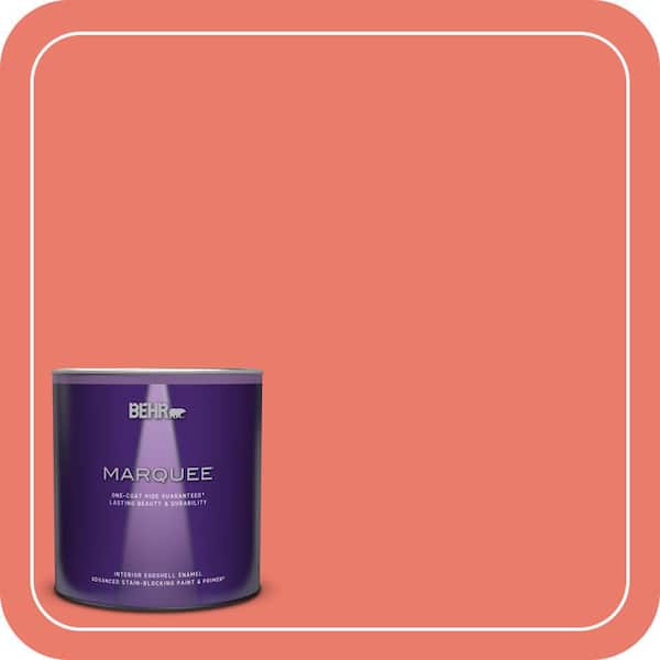 BEHR PREMIUM PLUS #180B-5 Cool Lava Flat Low Odor & Primer (4)