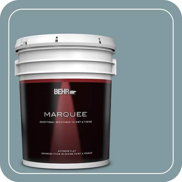BEHR PREMIUM PLUS #ECC-56-3 Lake View Flat Low Odor & Primer (3)