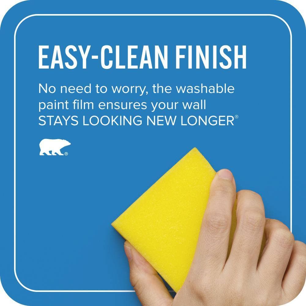 BEHR ULTRA 1 qt. #P510-6 Brilliant Blue Extra Durable Flat Interior Paint & Primer (4)