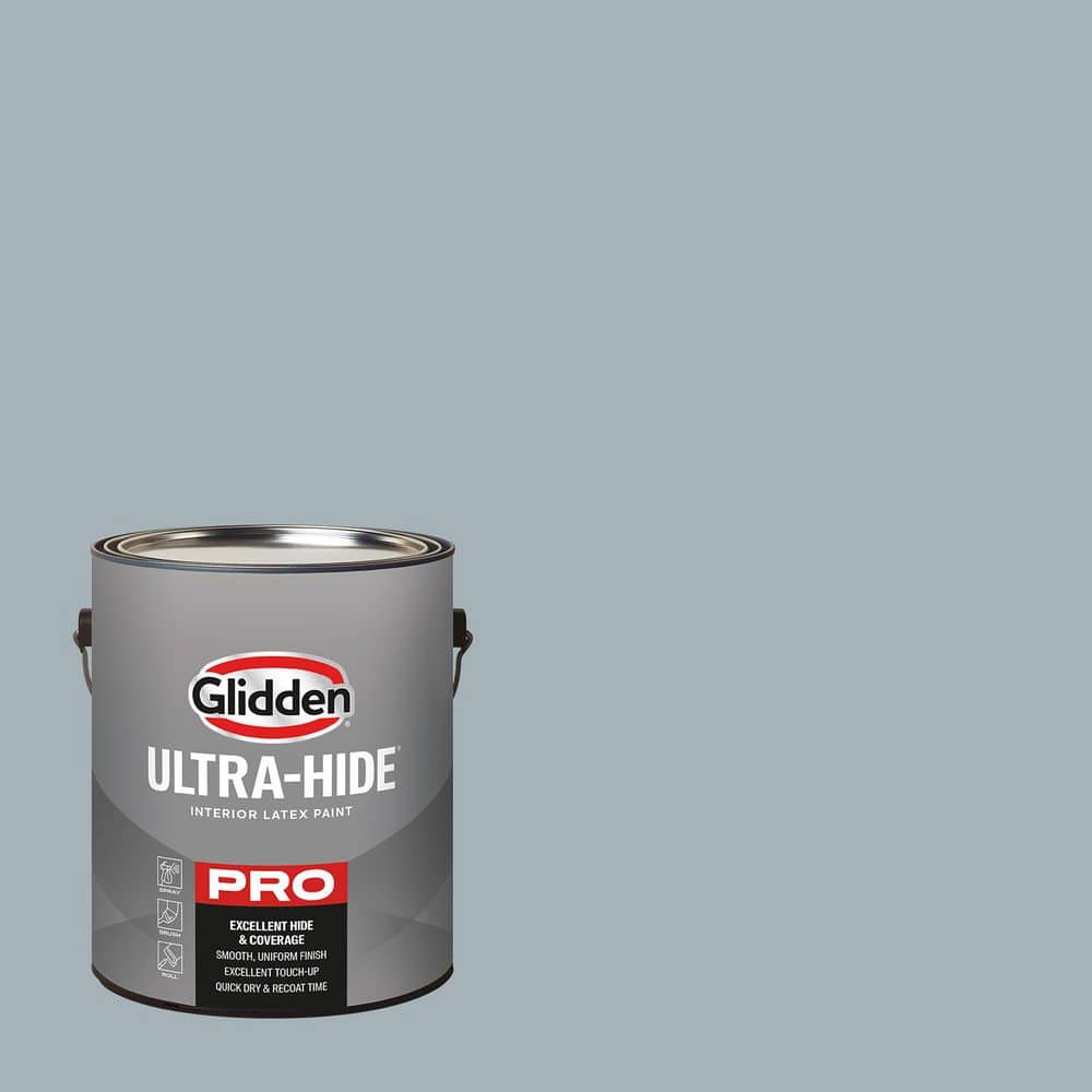 Glidden Ultra-Hide 1 gal. PPG1037-3 Special Delivery Satin Interior Paint