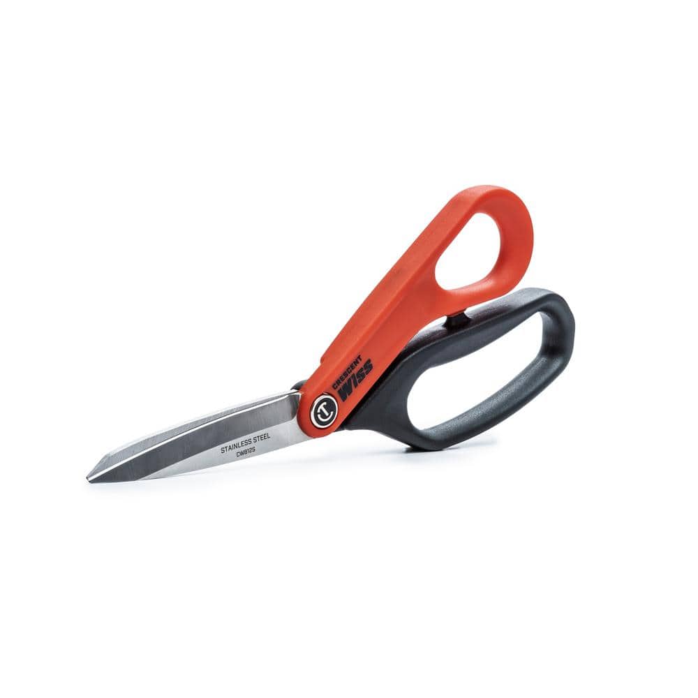 Crescent Wiss 8-1/2 in. Stainless Steel All-Purpose Tradesman Scissors (3)