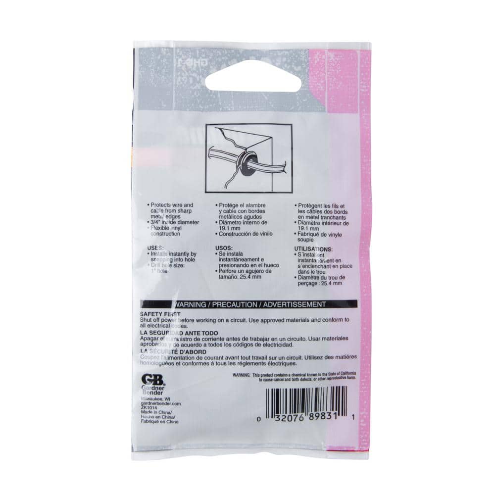 Gardner Bender 3/4 in. Grommet (3-Pack) (3)