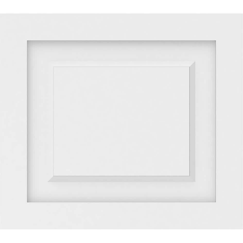 Ekena Millwork 32"W x 18"H x 5/8"P Legacy Raised Panel Decorative Wall Panel (1)