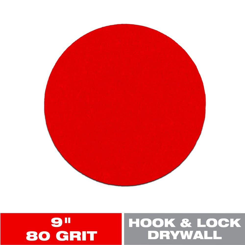 DIABLO 9 in. 150-Grit Drywall Sanding Disc with Hook and Lock Backing
