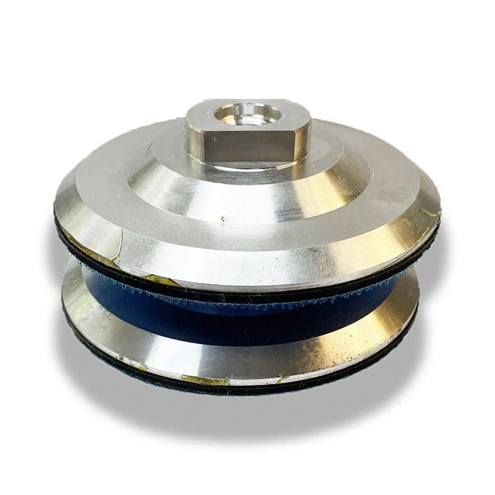 Toolocity 6 in. Aluminum Velcro Backing Pad/Back Holder for Grinders/Polishers (2-Pack)