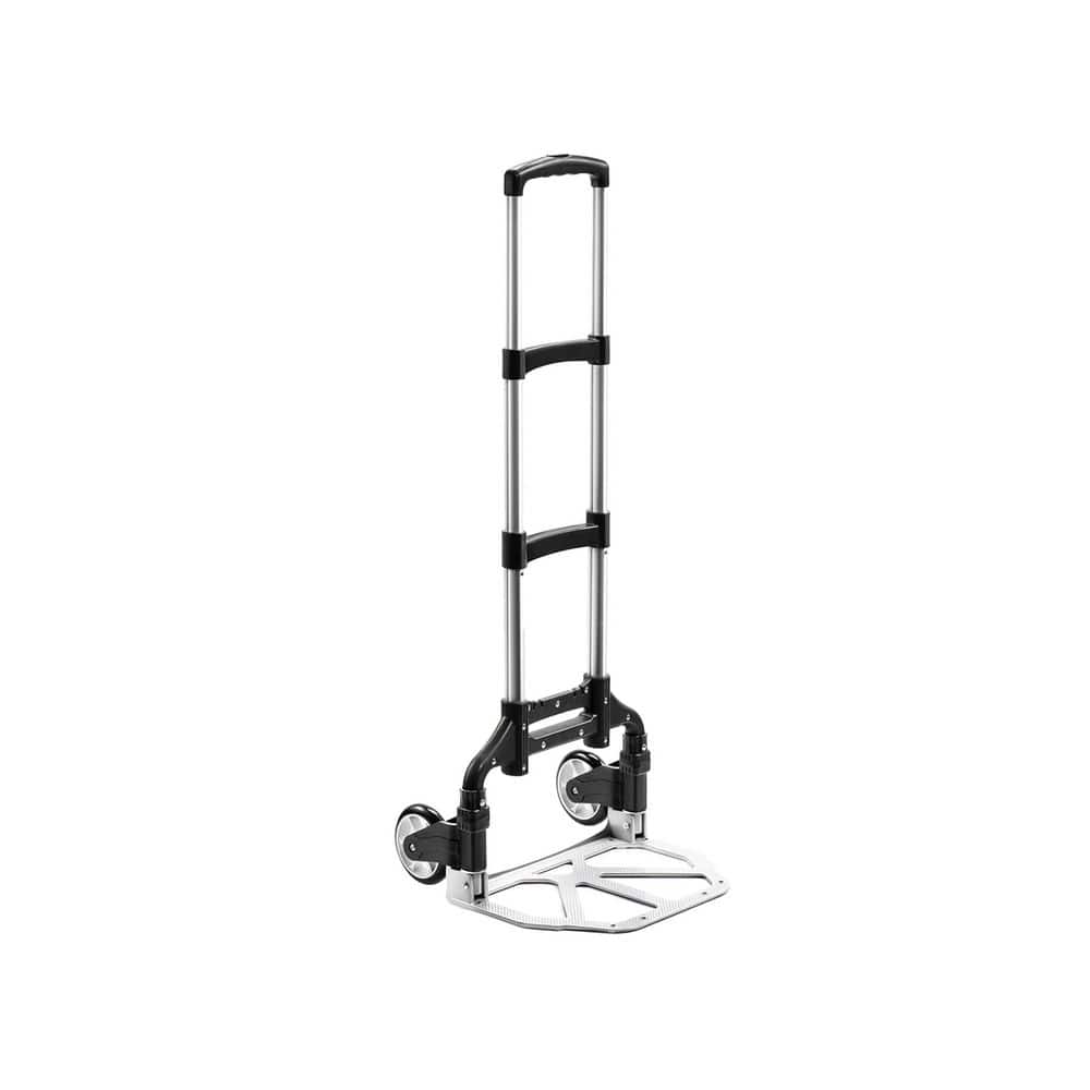 Afoxsos Folding Hand Truck Series with 180 lb. Capacity, Aluminum Portable Hand Cart for Home, Office, Travel Use (1)