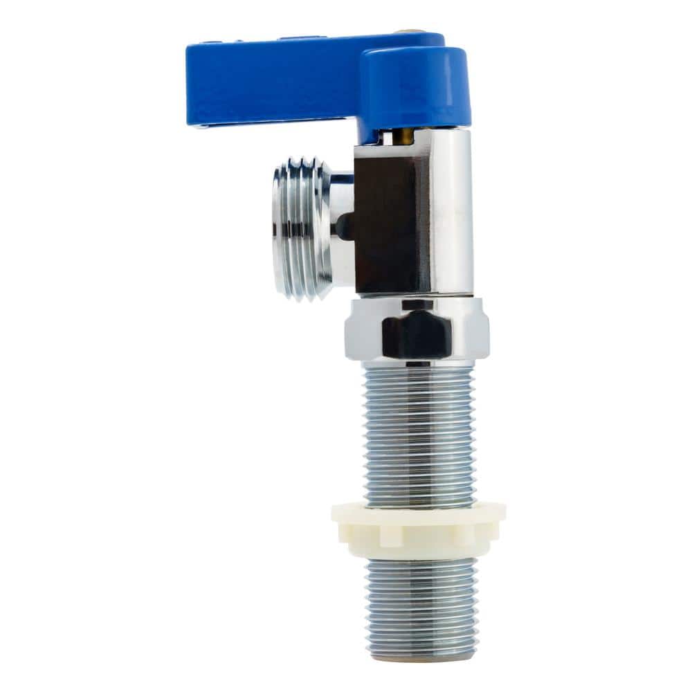 Everbilt 1/2 in. MIP/SWT x 3/4 in. MHT Brass Quarter-Turn Washing Machine Valve with Cold Handle (3)