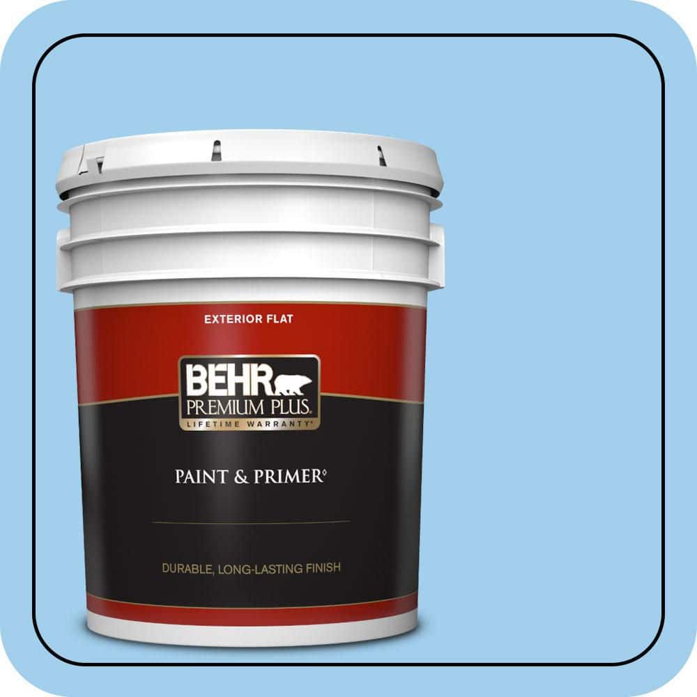 BEHR PREMIUM PLUS #P510-2 Mediterranean Charm Enamel & Primer Color Sample