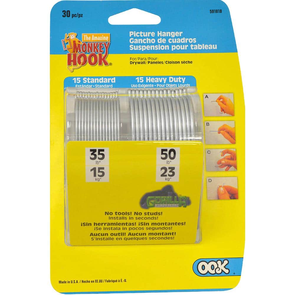 (30-Pack) Monkey Hook/Gorilla Hook Combo Pack (2)