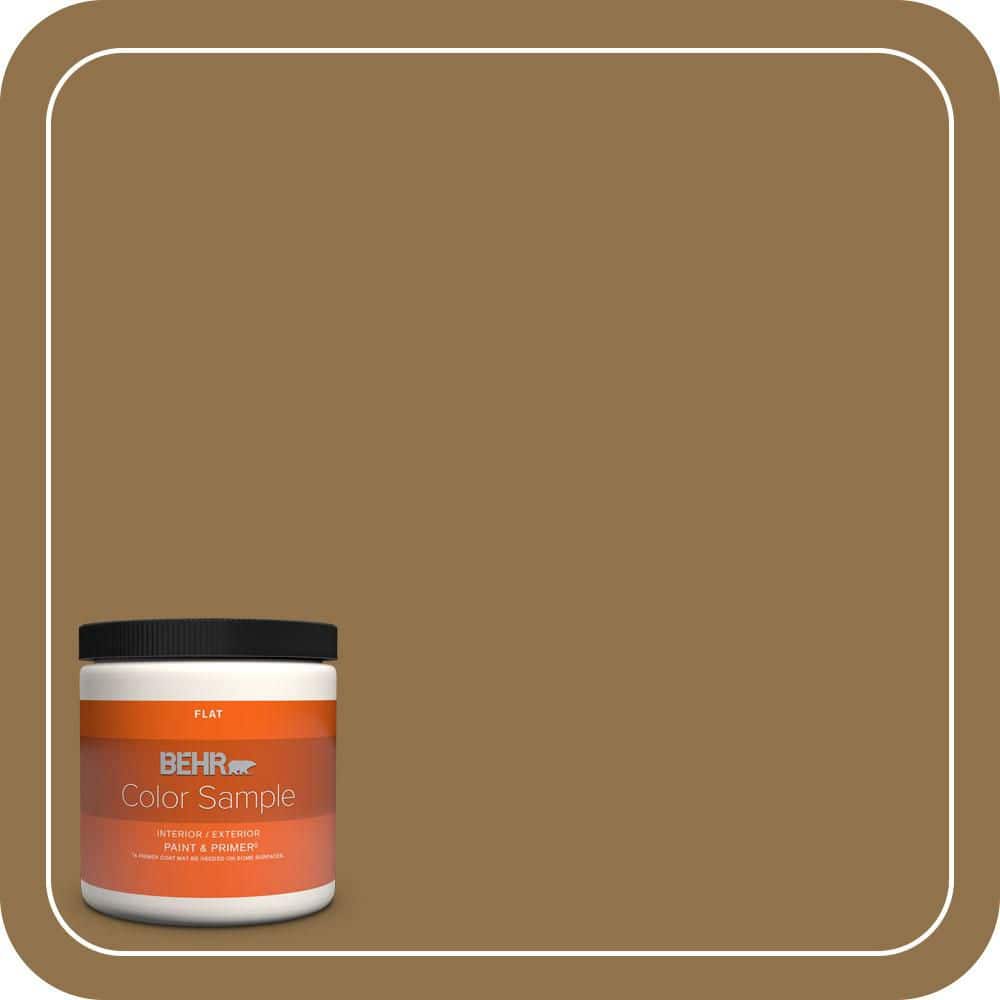 BEHR PREMIUM PLUS #N290-7 Marrakech Brown Enamel Low Odor & Primer (1)