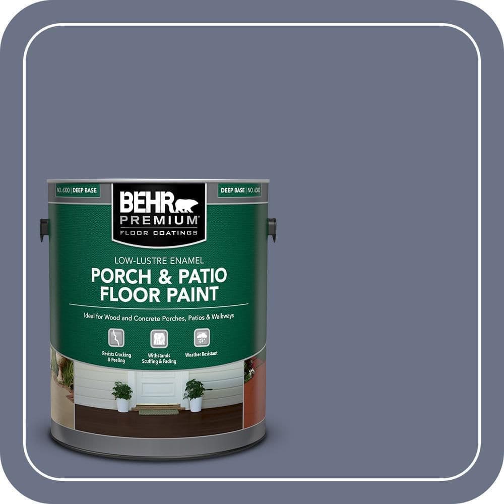 BEHR PREMIUM #PPU16-17 Textured Low-Lustre Enamel Interior/Exterior Porch and Patio Anti-Slip Floor Paint (1)