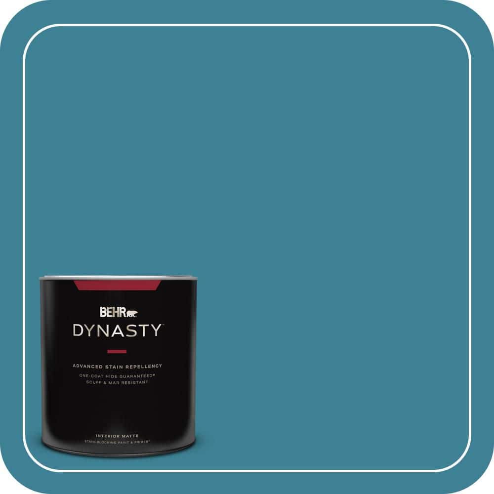 BEHR DYNASTY 1 qt. #540D-6 Wipeout Matte Interior Stain-Blocking Paint and Primer