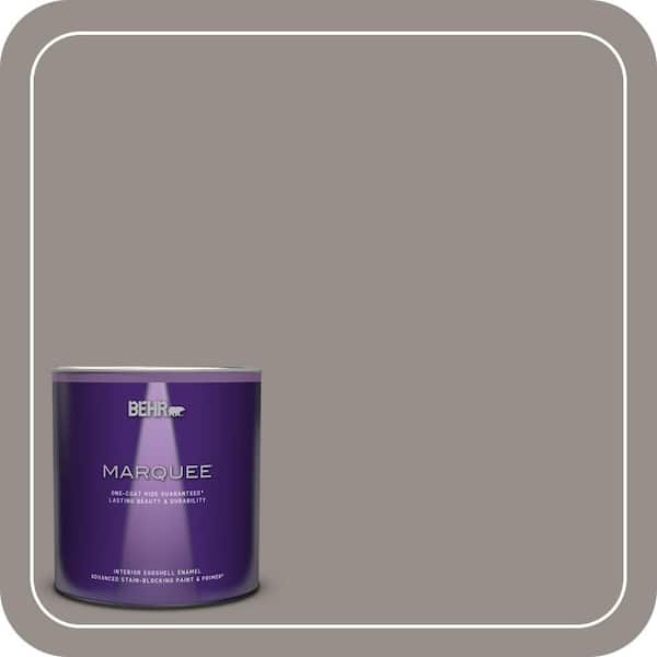 BEHR MARQUEE 1 qt. #QE-59 Water Tower Eggshell Enamel Interior Paint & Primer (2)