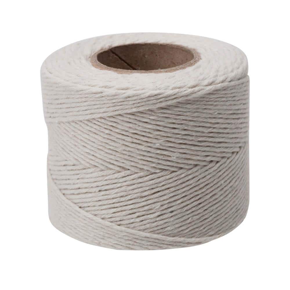 Everbilt #12 x 420 ft. White 100% Cotton Twine Rope